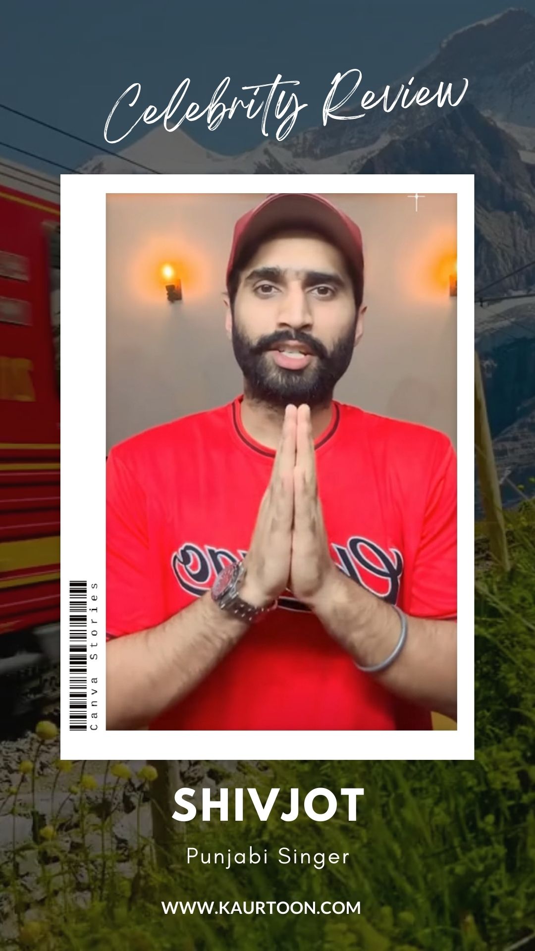 Orange and Blue Simple Quotes TikTok Video (2)