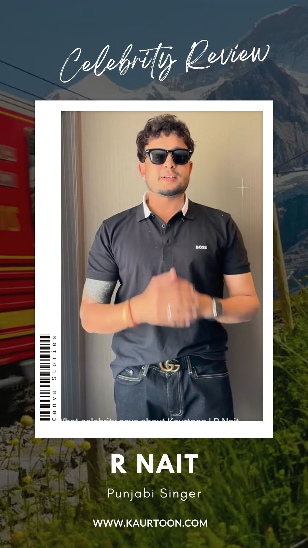 Orange and Blue Simple Quotes TikTok Video (4)